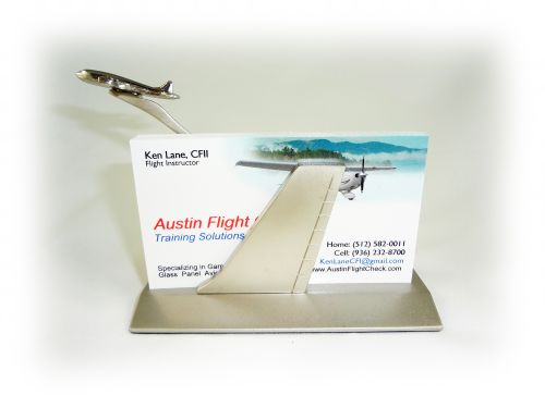 Airplane Business Card Holder