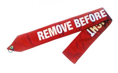 Austin Flight Check Nylon Remove Before Flight Streamer-Banner - 17"