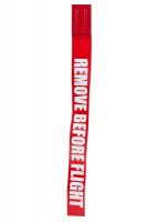 DeGroff Aviation High Visibility Pitot Tube Covers - Piper Blade Type