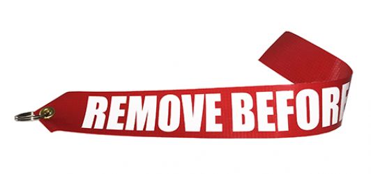 DeGroff Aviation Vinyl "Remove Before Flight" Streamer