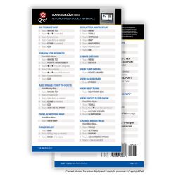 Qref Checklist - Card Version - Garmin Nuvi 5000